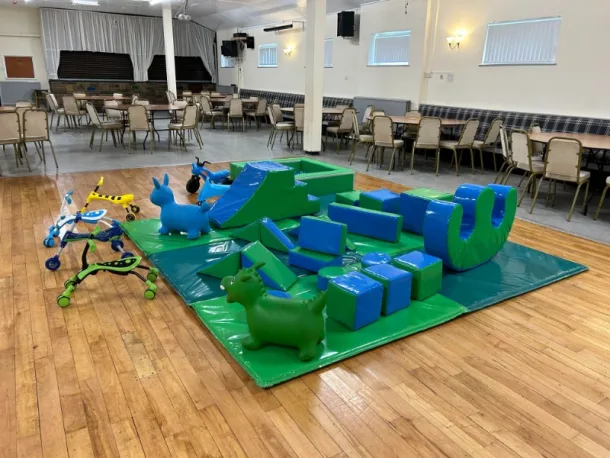 Green And Blue Soft Play - Package A