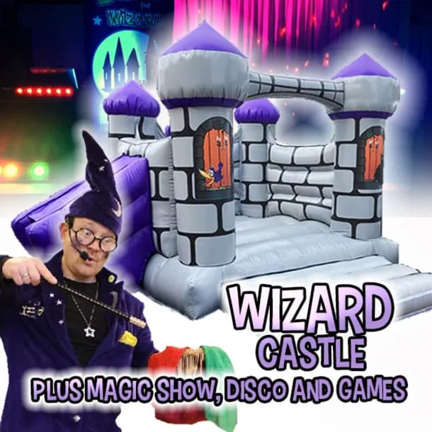 Wizard Castle And Magic Show Little Disco  Games - 2hr Package