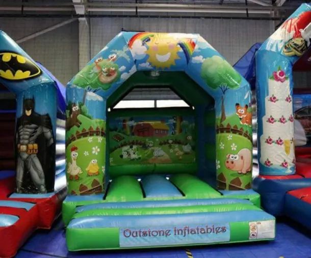 10ft X 12ft Farm Yard Castle Hire Liverpool