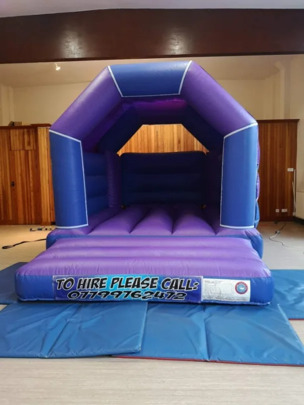 Purple And Blue Velcro Castle