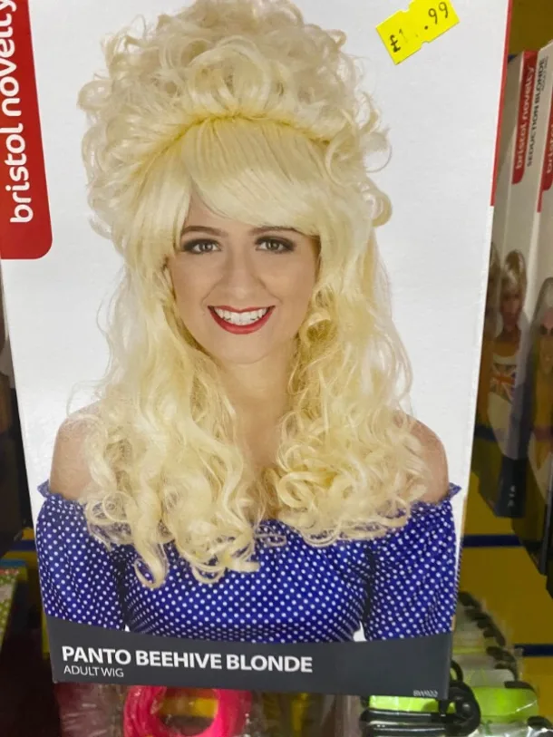 Panto Beehive Blonde