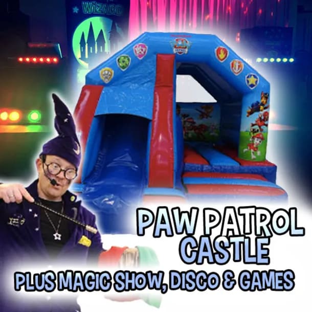 Paw Patrol And Magic Show Little Disco  Games - 2hr Package