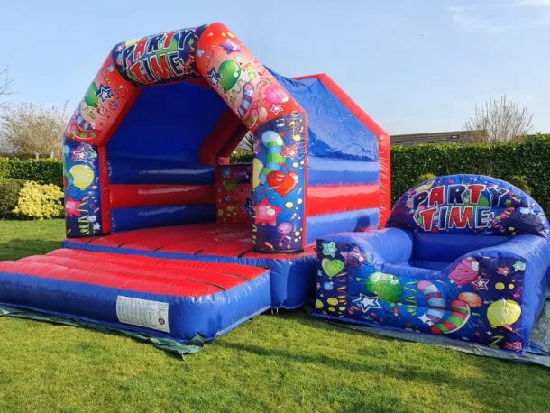 Party Time Castle With Ball Pit