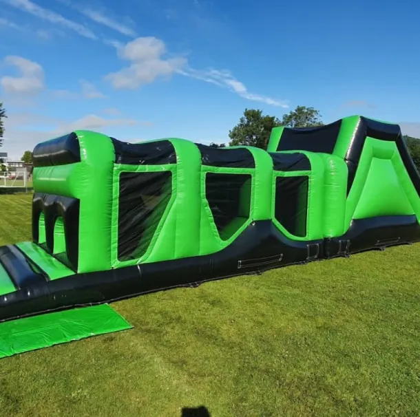 Assault Course Green And Black 42ft Long