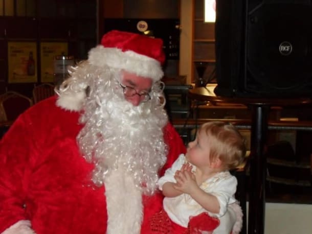 Father Christmas Party Visit