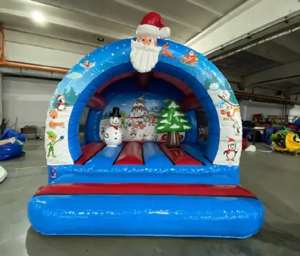 13ft X 13ft Christmas Bouncy Castle 3d