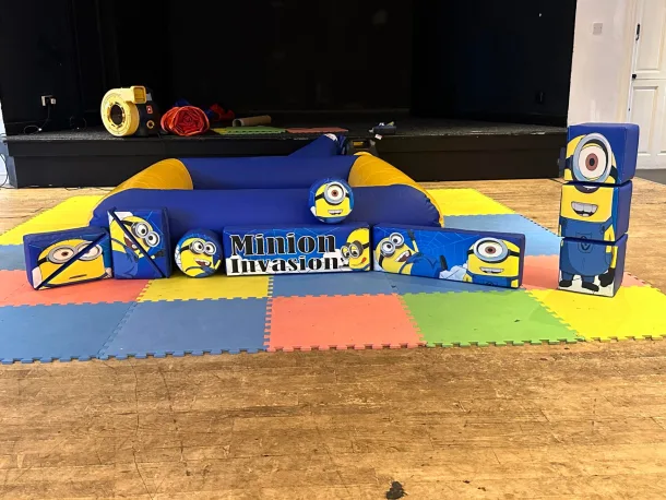 Minions Soft Play With Ball Pit