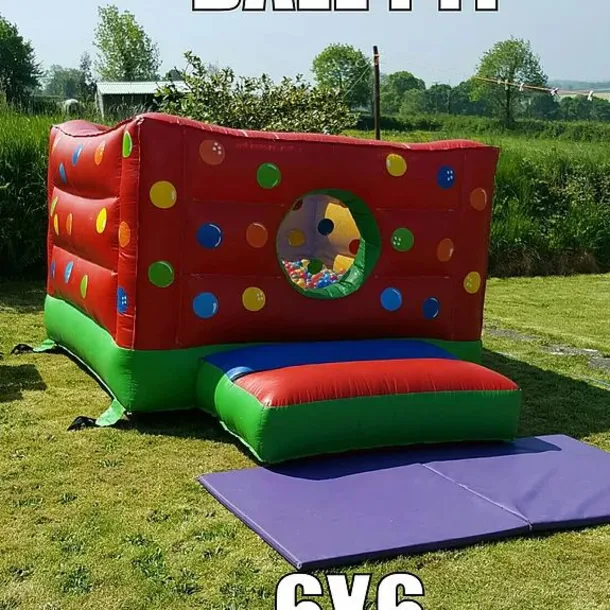 Ball Pit 6ft X 6ft  From £50 Or Add On To A Castle For £30