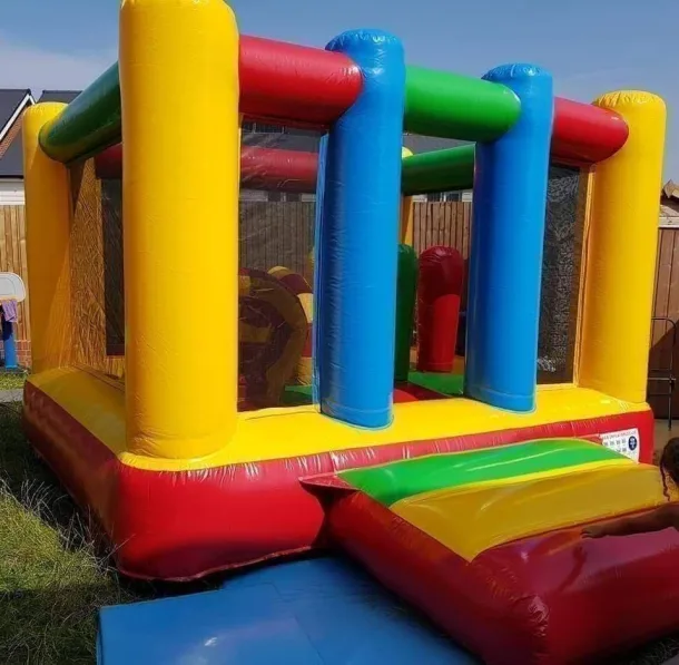 Rainbow Obstacle Castle