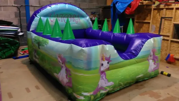 6ft X 8ft Unicorns Ball Pool With Magical Air Jugglers