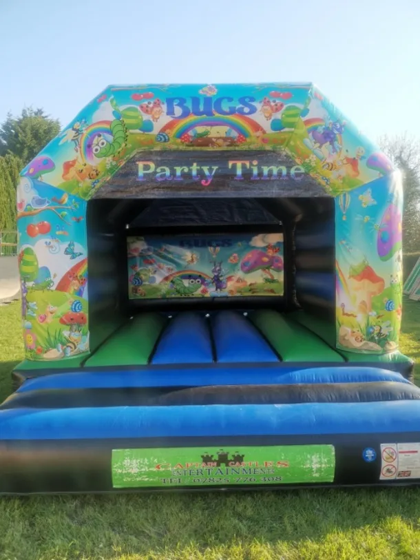 Bugs Disco Bouncy Castle