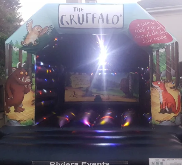 Gruffalo Disco Bouncy Castle