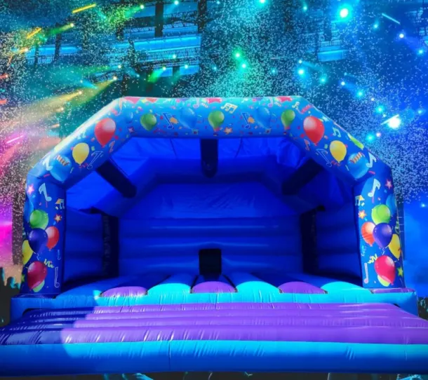 Adult 20x20 Disco Bouncy Castle