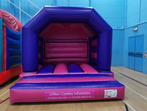 Pink Purple Bouncy Castle