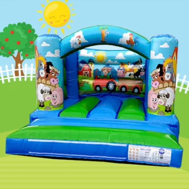 Farmyard Toddlers Bouncy Castle Hire