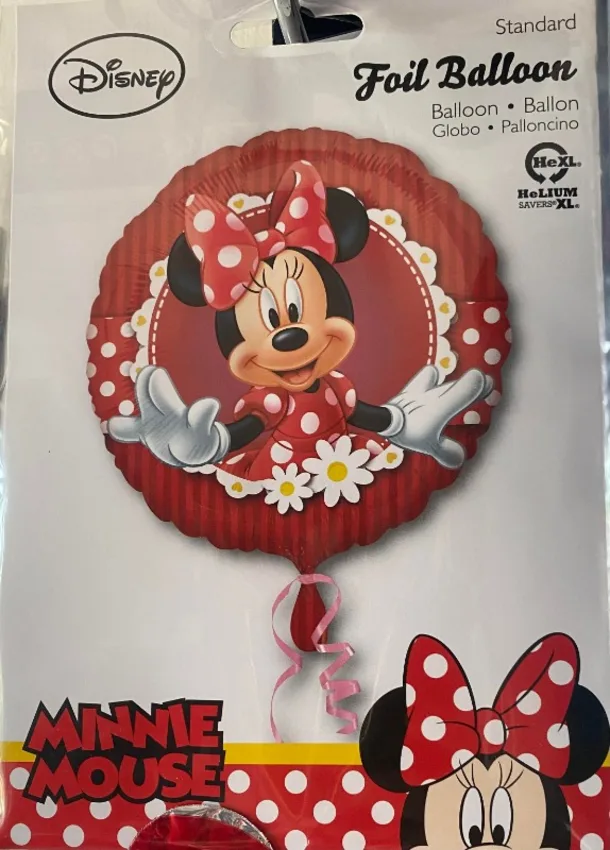 Minnie Mouse Helium Balloon