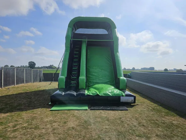 Scarlett Green 15ft Platform Slide