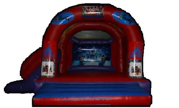 15ft X 21ft Disney Theme Slide Castle