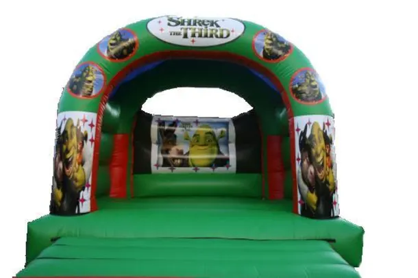 15ft X 15ft Adult Shrek Bouncy Castle