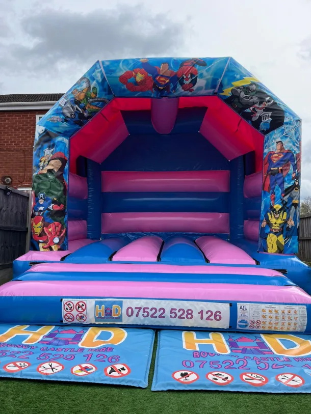 Superhero Bouncy Castle