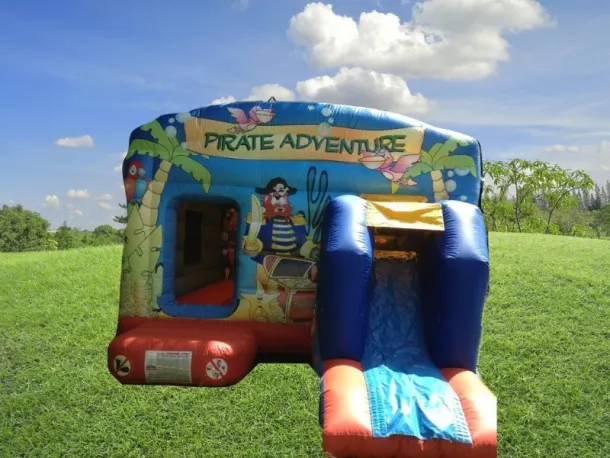 Pirate Box Castle With Slide