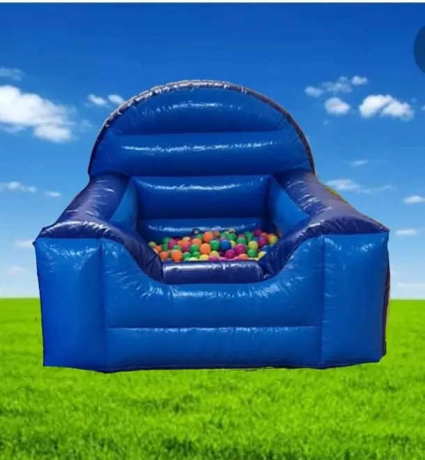Blue Inflatable Ball Pool