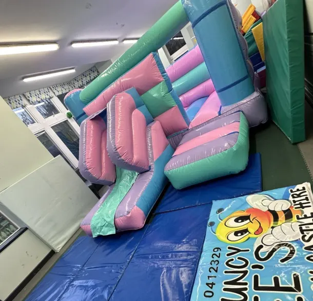 Pastel Bouncy Castle