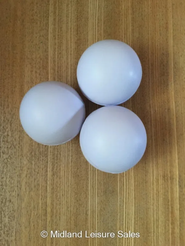 Pack Of 3 Soft Balls White (sp-wb3)