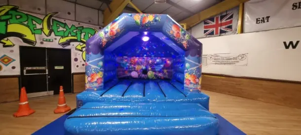 Balloons Disco Bouncy Castle 12x12