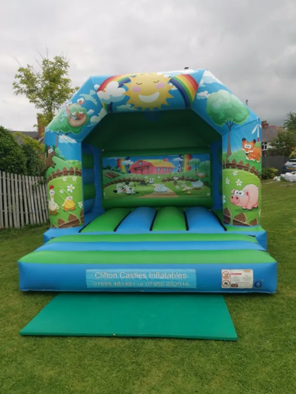 Farmyard Bouncy Castle 13x13