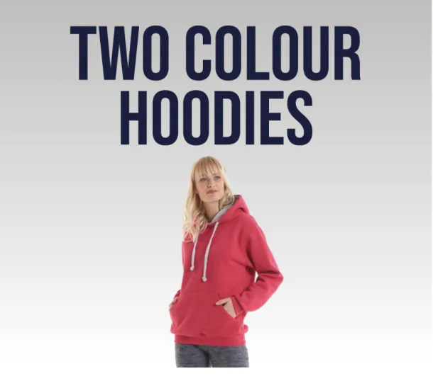 Two Colour Hoodies