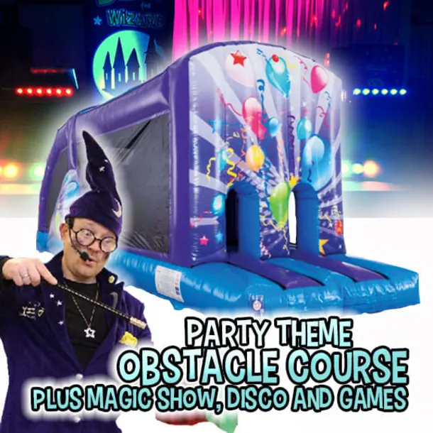 Party Obstacle Course And Magic Show Little Disco  Games - 2hr Package