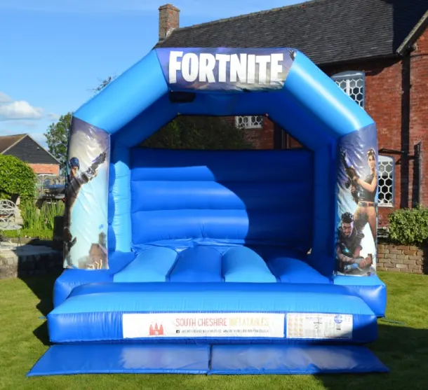 Fortnite Castle 12ft X 12ft Blue And Light Blue