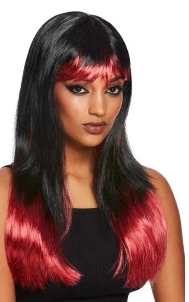 Bleeding Dip Dye Wig