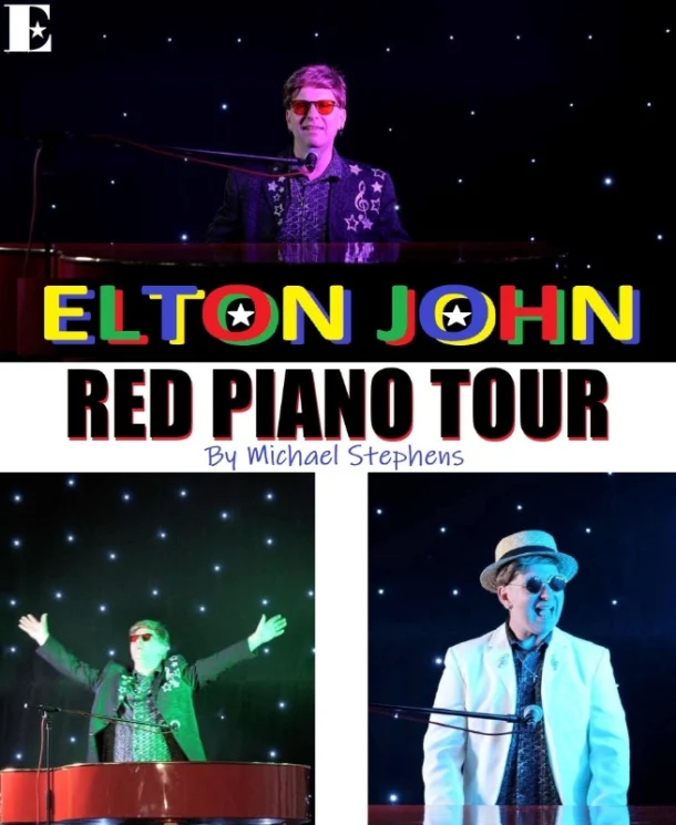 Elton John The Red Piano On Tour By Michael Stephens