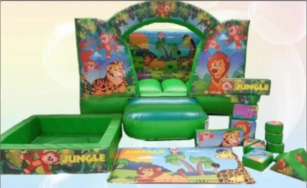 Jungle Themed Castle  Softplay Indoor Only Weekend Only