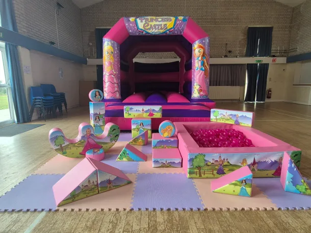 Princess Castle And Soft Play Package