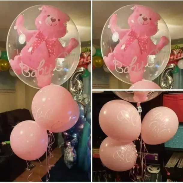 Baby Girl Helium Display