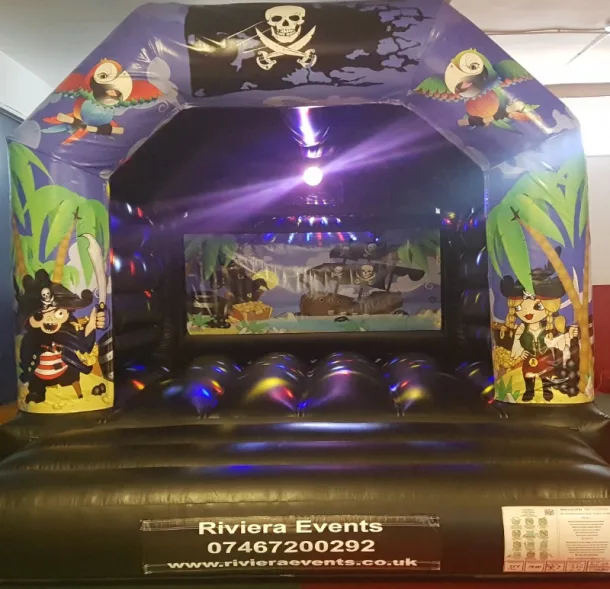 Pirates Disco Bouncy Castle