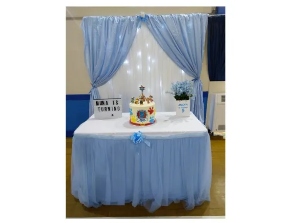 Cake Table Set Up