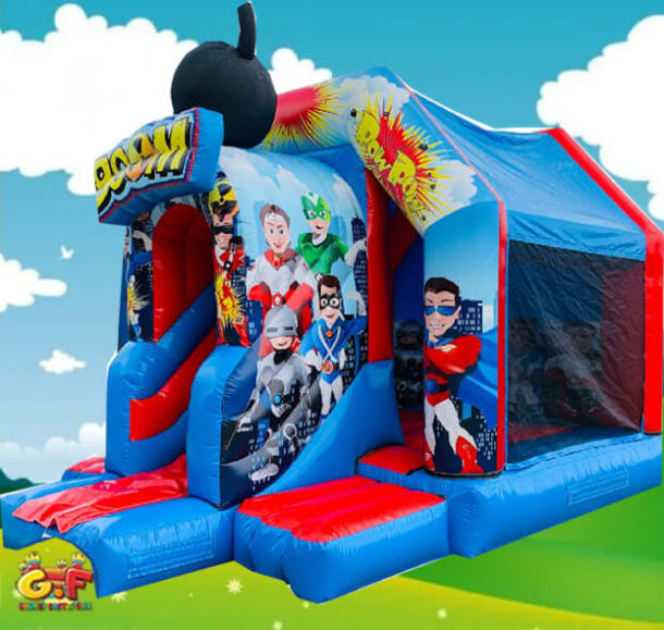 Super Hero 3d Slide Combo