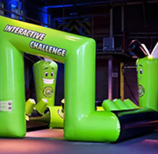 Interactive Inflatable Challenge Game