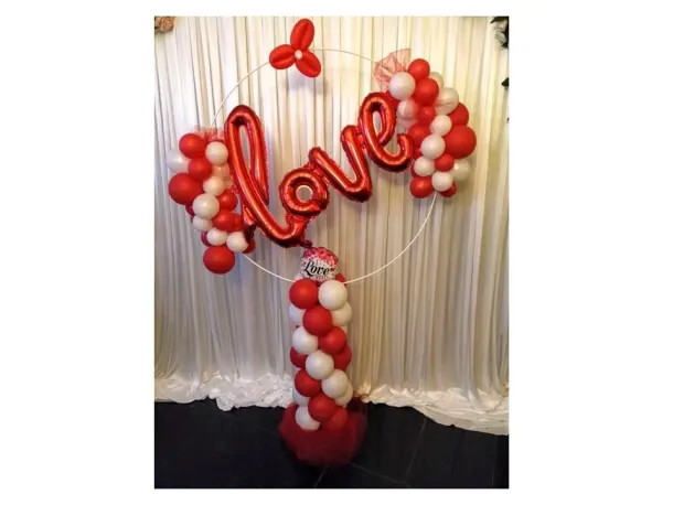 Valentine Balloon Hoop