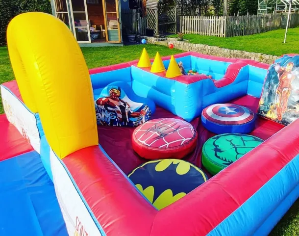 Marvel Soft Play With Inflatable Arena