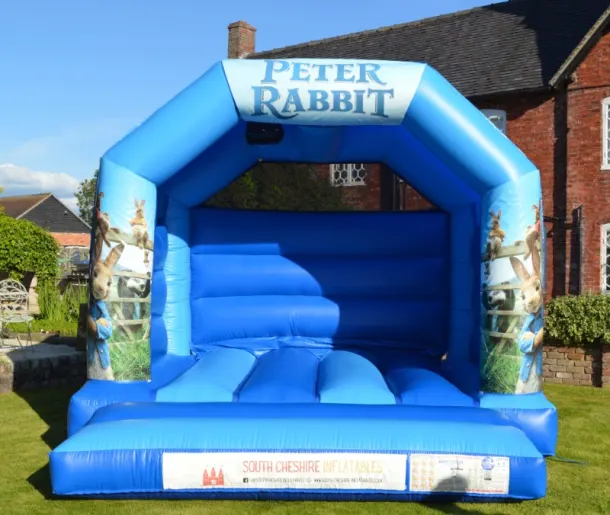 Peter Rabbit Castle 12ft X 12ft Blue And Light Blue