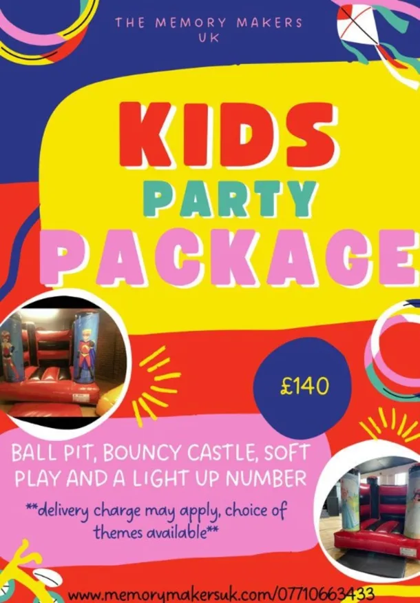 Kids Builder Party Package