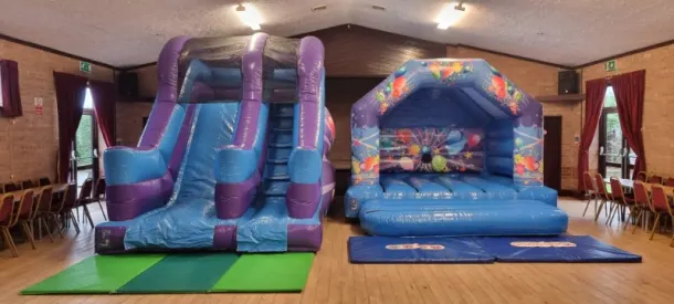 Bouncy Castle And Slide Package