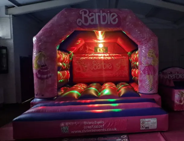 Barbie Disco Bouncy Castle