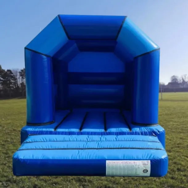 Blue Bouncy Castle 9x11 No Theme