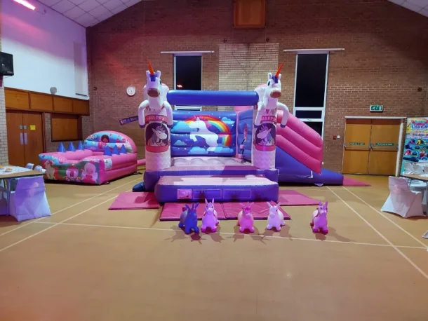 Leverton Leisure Centre Bouncy Castle Hire